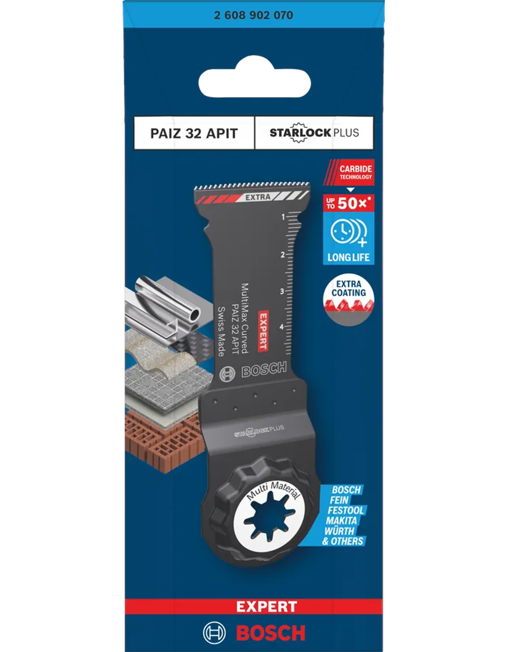 Погружное полотно EXPERT MultiMax PAIZ 32 APIT BOSCH 2608900028
