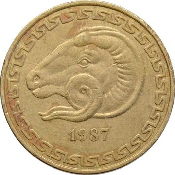 20 сантимов 1987 Алжир ФАО