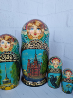 Матрешка "Санкт-Петербург" 7 мест