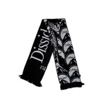 Шарф Dissident "DZ" Двусторонний Черно-Белый