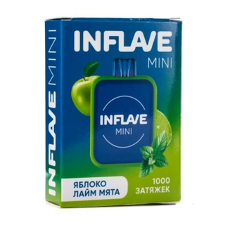 Купить Одноразовый Pod INFLAVE Mini - Яблоко Лайм Мята (1000 затяжек)