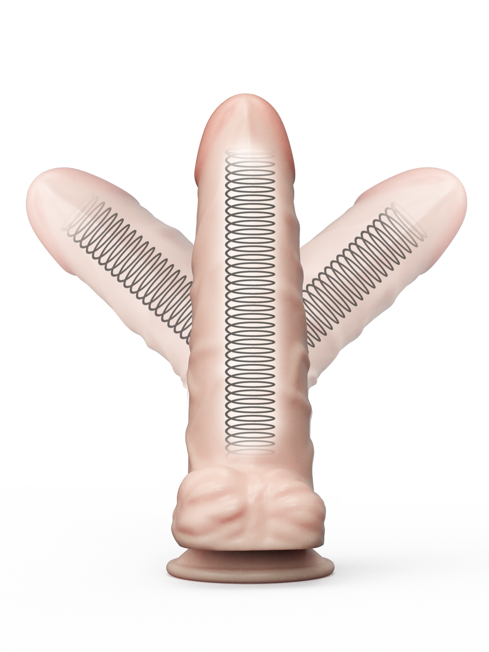 Фаллоимитатор неоскин на присоске F&F BEST COCK 6" 591404ru
