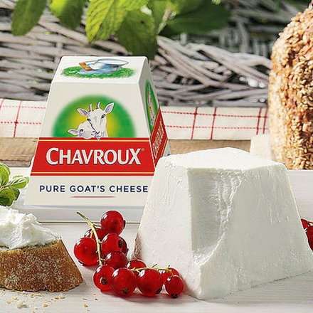 Сыр мягкий, козий «Chavroux» 22%, 150 г, Франция