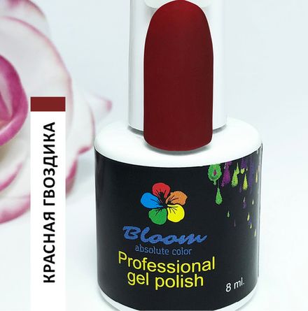 Bloom Гель-лак Красная гвоздика 95, 8 мл