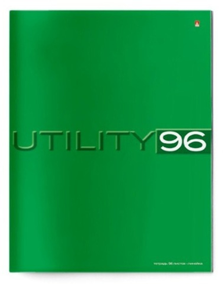 Тетрадь общая в клетку 96 листов UTILITY