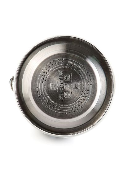 Чайник 3 л. из нержавеющей стали со свистком Kamille KM-0695 горох