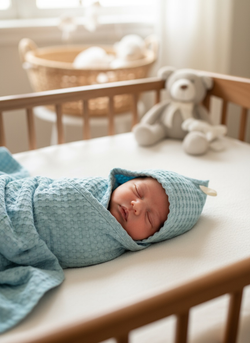 Уголок Греческая вафля "Стальной голубой 2"