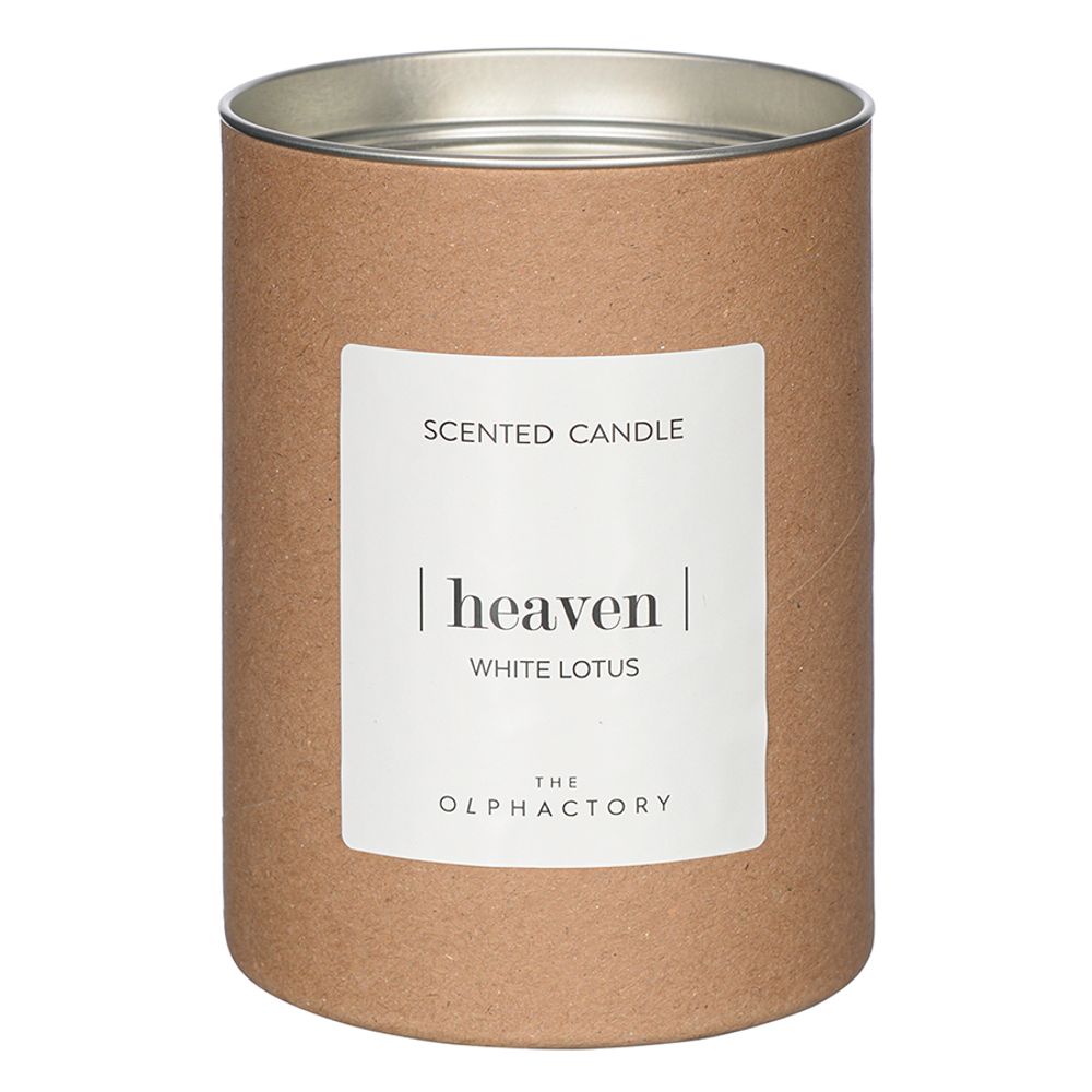 Свеча ароматическая The Olphactory, Heaven, White Lotus (новая), 40 ч