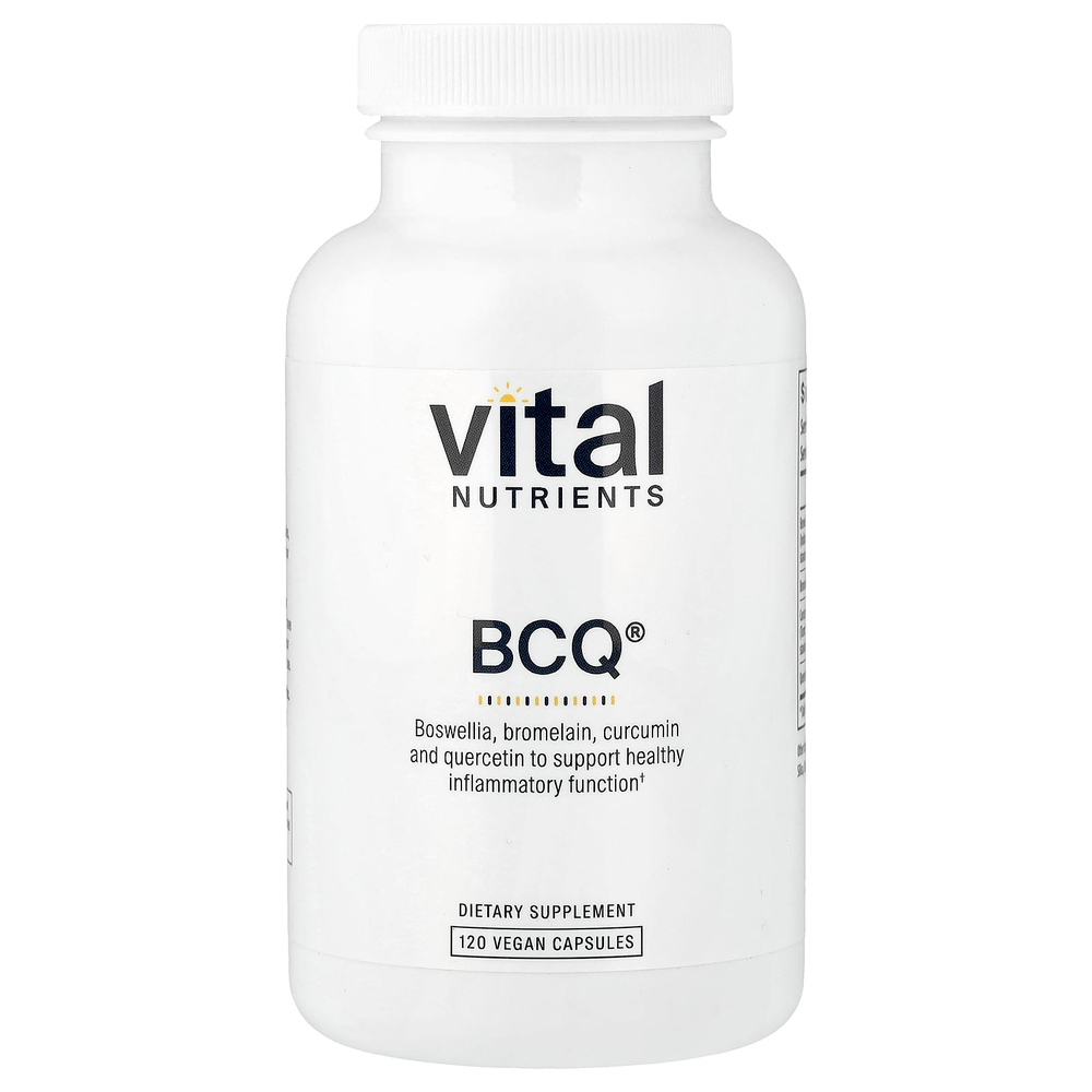 Vital Nutrients, BCQ, 120 веганских капсул