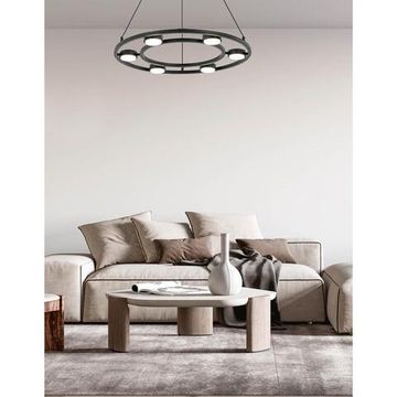 8340/6 MODERNI LN26 254 черный, металл Люстра подвесная GX53 LED 6*7W 220V TORINA