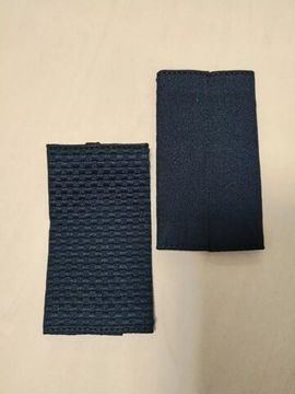 Фальшпогоны вишит "Полиция МВД" нов\обр иссиня-чёрные (Рядовой)