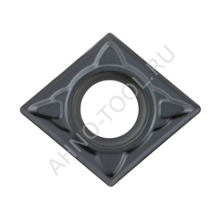 Пластина твердосплавная ISO CCMT09T304-MMA APM20E AHNO по нерж.стали, получистовая