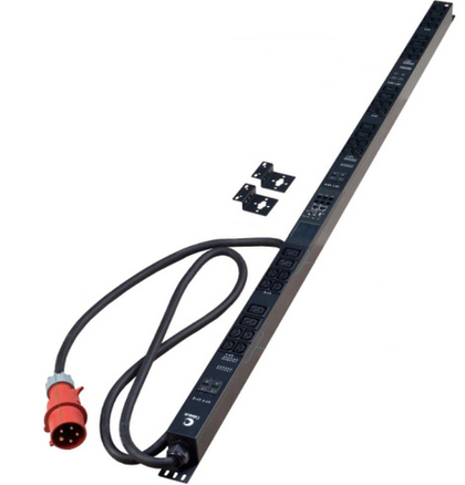 Блок розеток Cabeus SMART-PDU-32-3P-24C13-12C19-I309-CM