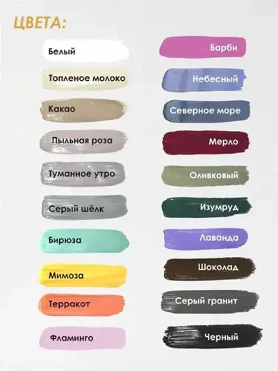 КРАСКА для мебели Мерло SOLEX 0,75кг без запаха