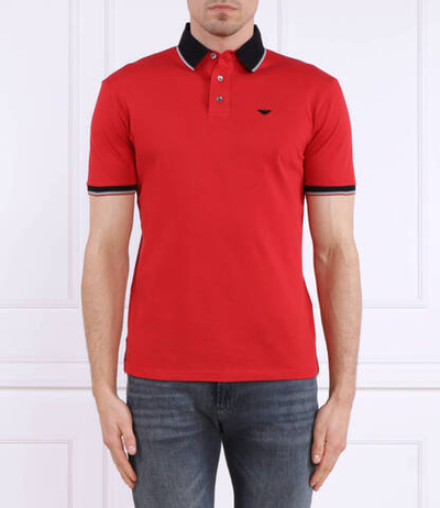 Поло Emporio Armani - красный(3R1F70 1JTKZ)
