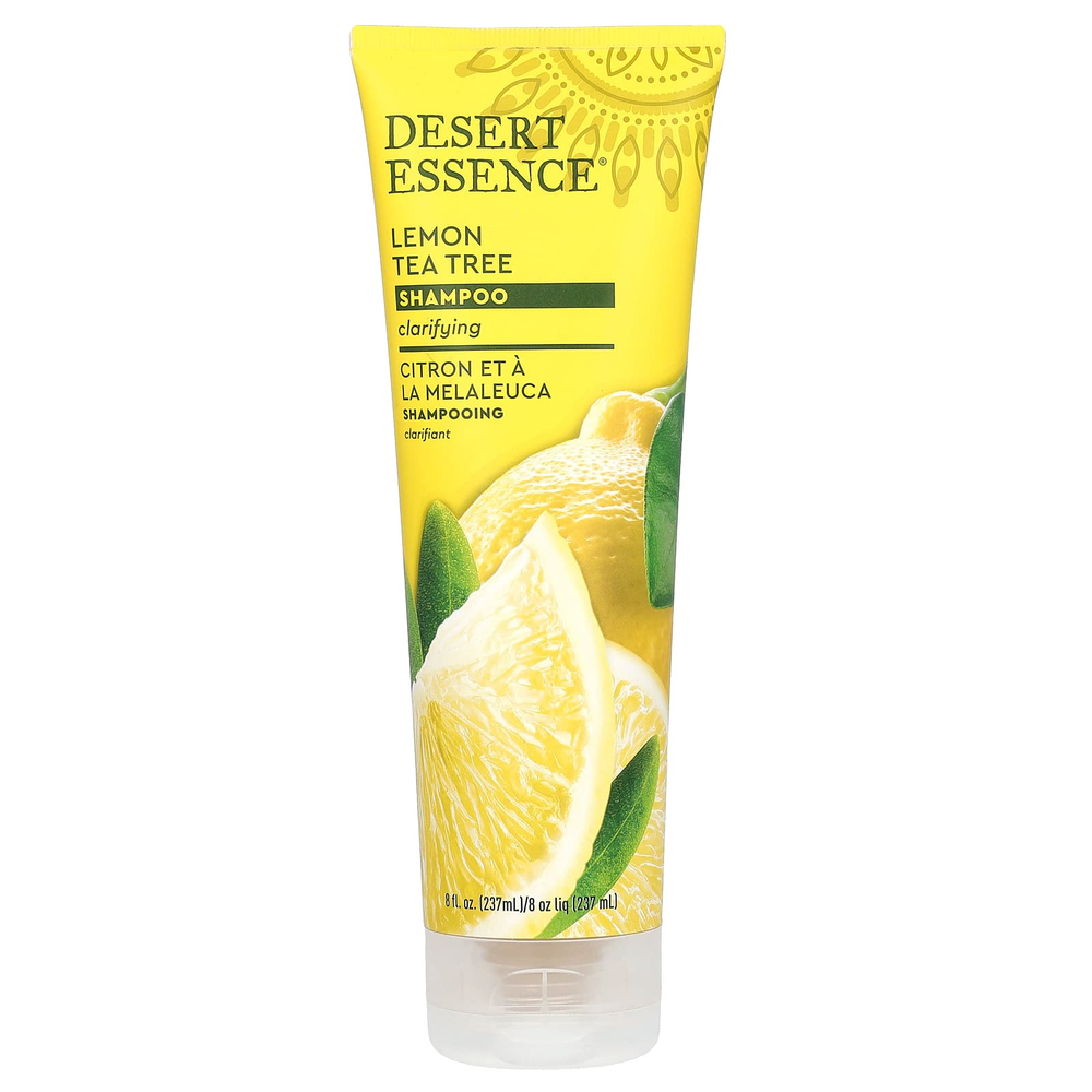 Desert Essence, шампунь, лимон и чайное дерево, 237 мл (8 жидк. унций)