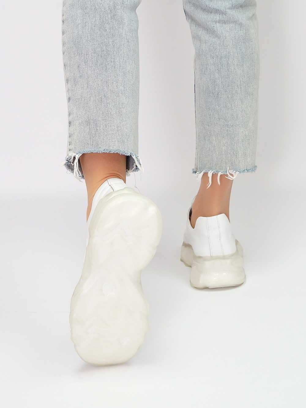 Кроссовки женские натуральная кожа