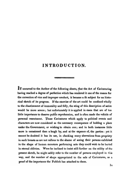 An Historical Sketch of the Art of Caricaturing | James Peller Malcolm
