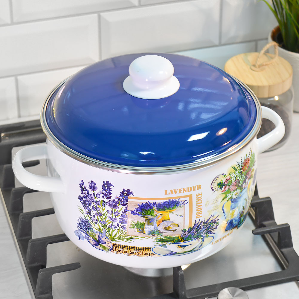 Кастрюля 5,5л "Горная лаванда"