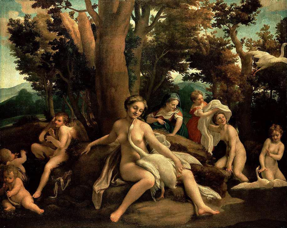 Correggio aka Antonio Allegri - эротическое искусство художника Корреджо (Антонио Аллегри). 16+