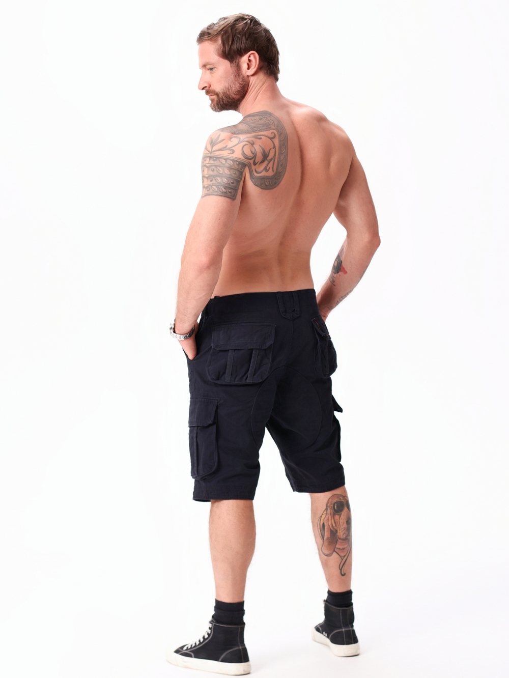 Шорты карго плотные Armed Forces AF603