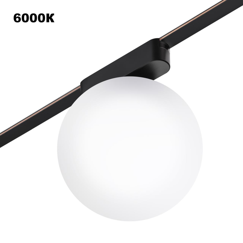 359478 SHINO NT24 110 черный Трековый смарт-светильник для низковольтного шинопровода с двумя режимами работы IP20 LED 6W 24V 3000-6000K EASY