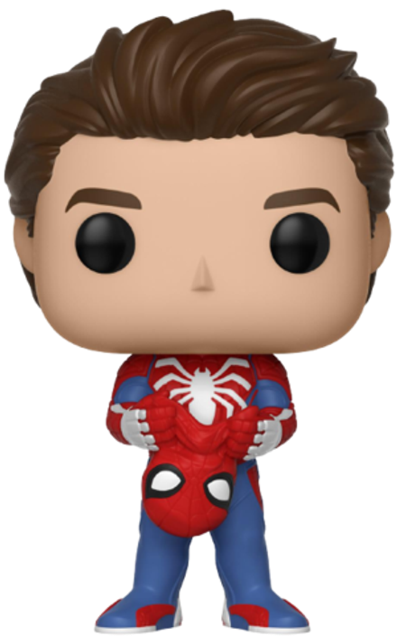 Фигурка Funko POP! Bobble Marvel Games Spider-Man S1 Unmasked Spider-Man