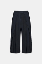 Брюки с широкими штанинами из коллекции ZW - ZARA