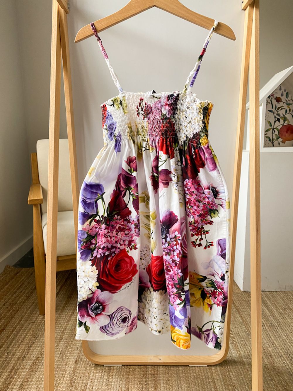 Хлопковый сарафан Dolce&Gabbana, 128