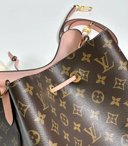 Сумка Louis Vuitton Neonoe MM (розовая фурнитура)