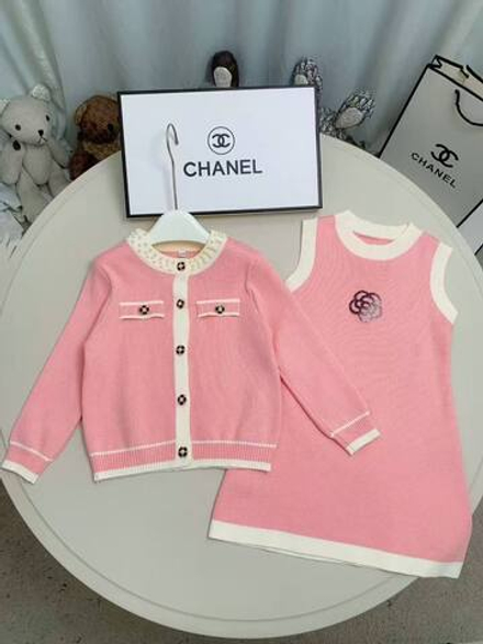Детский комплект с сарафаном CHANEL