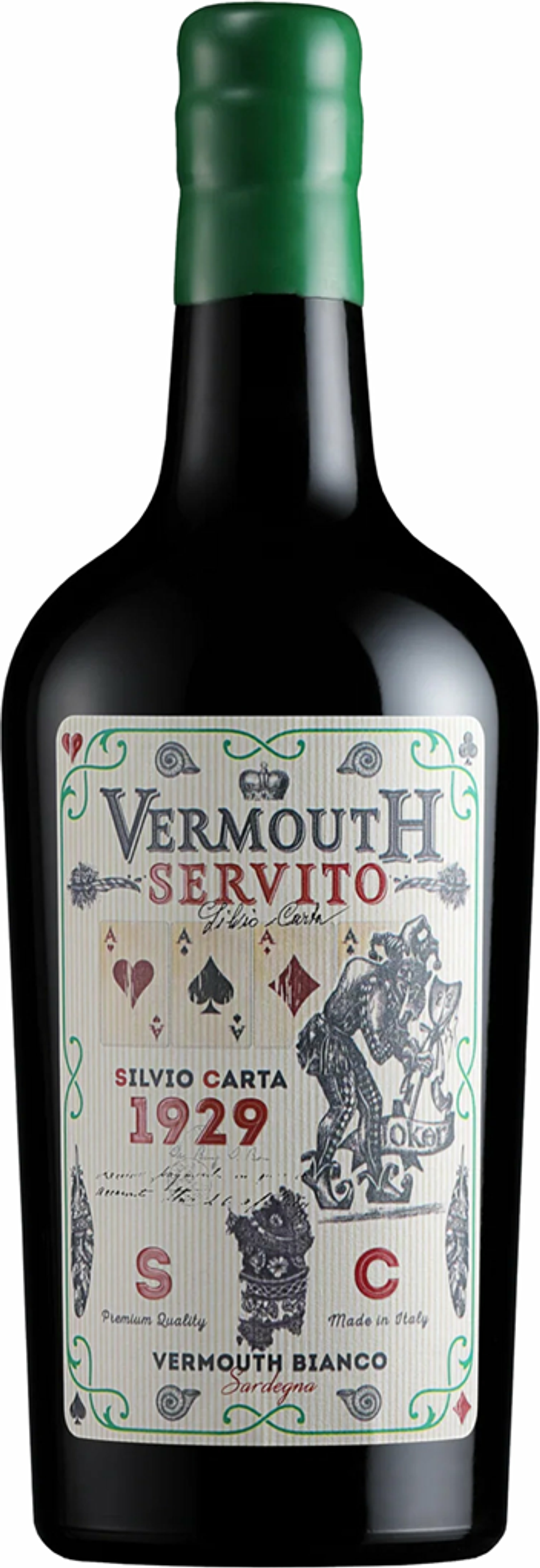 Silvio Carta Servito Vermouth Bianco 0,75 л