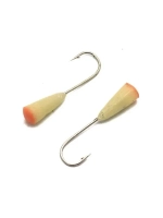 Мормышка Конус свечение Красное + Желтое MOK510RY 10шт/уп