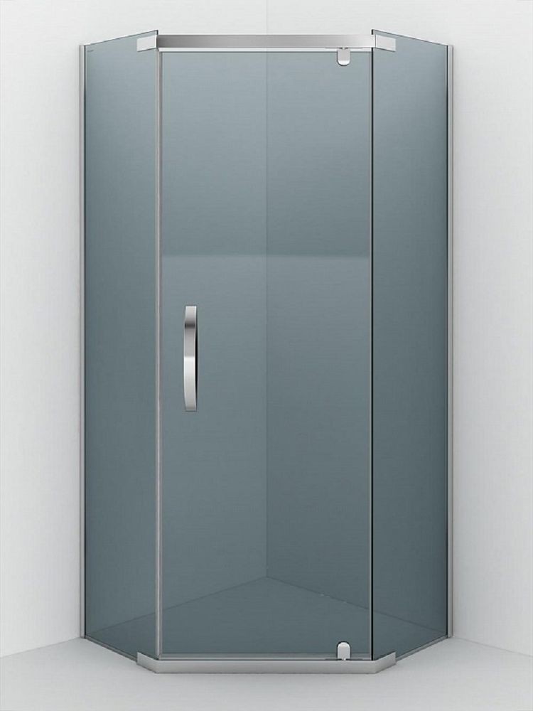 Душевое ограждение IVA E2PS90T  900*900*2000 (без поддона) тонированое стекло