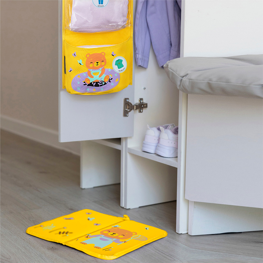 Коврик для переобувания. Медвежонок