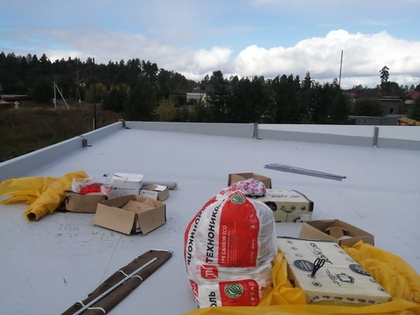 Реконструкция торгово-офисного здания  г. Сысерть, ул. Тимирязева, 168А