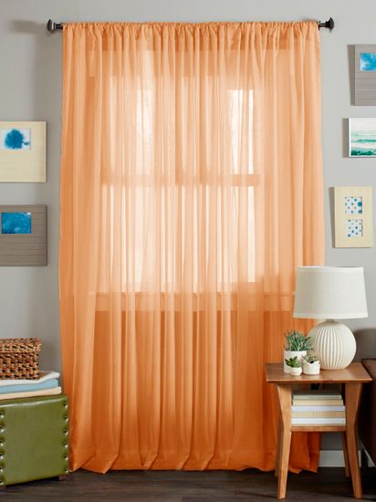 Шторы вуаль Nouvelle (Orange)