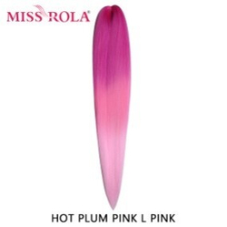Канекалон M20 Easy Braid (искуственные волосы) 3 цветный hot plume/ pink/ light pink