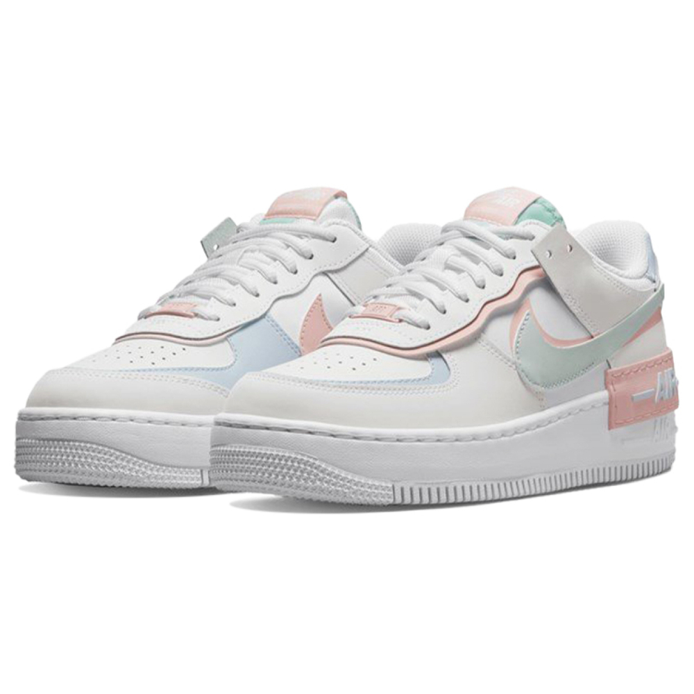 Кроссовки Nike Air Force 1 Shadow GS White Atmosphere Mint