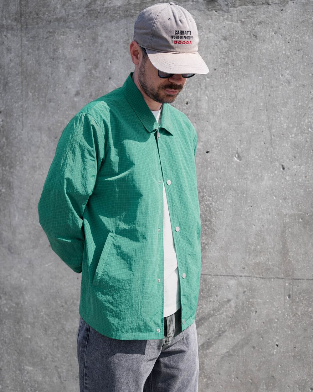 Куртка Молодость Тренерская RipStop зеленая