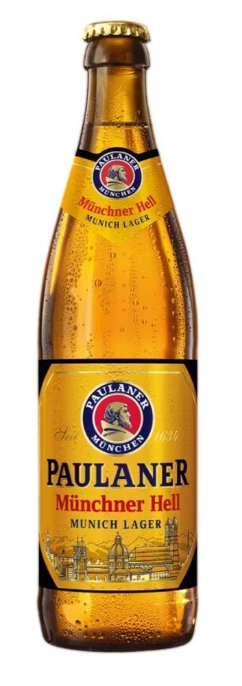Пиво Паулайнер Оригинал Мюнхен Хел / Paulaner Original Munchner Hell 0.5 - стекло