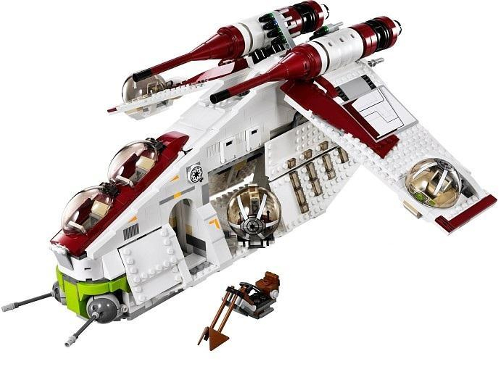 LEGO Star Wars: Республиканский истребитель 75021 — Republic Gunship — Лего Звездные войны Стар Ворз