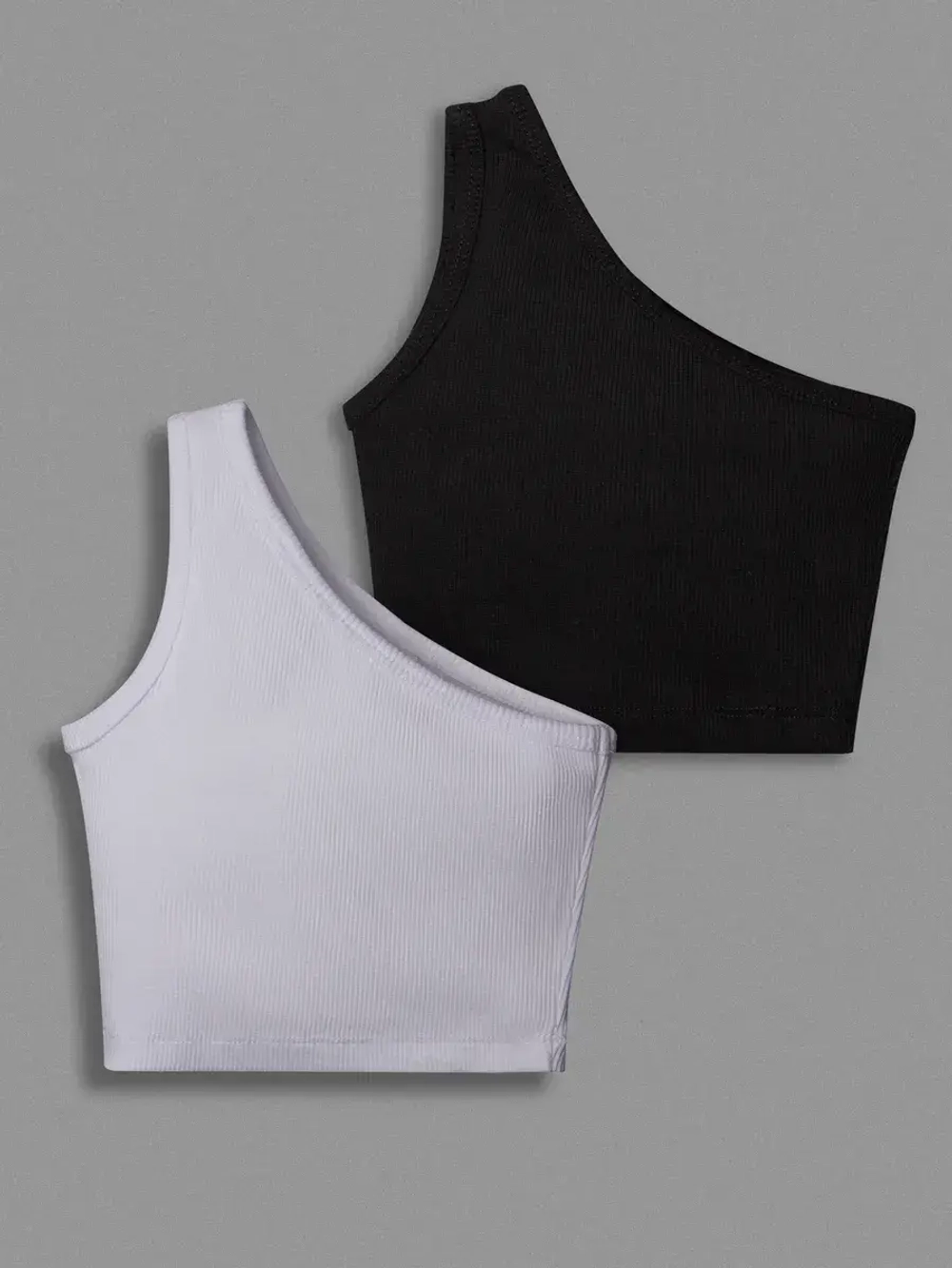 Летний топ для девочки на одно плечо