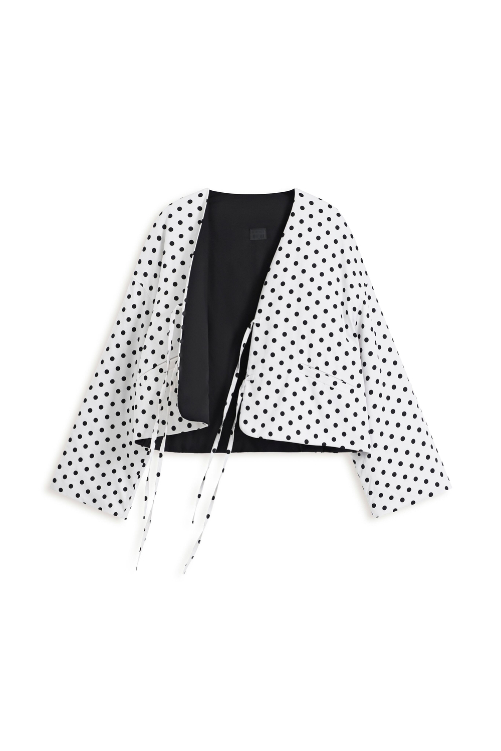 Куртка двустронняя TULUP white/black