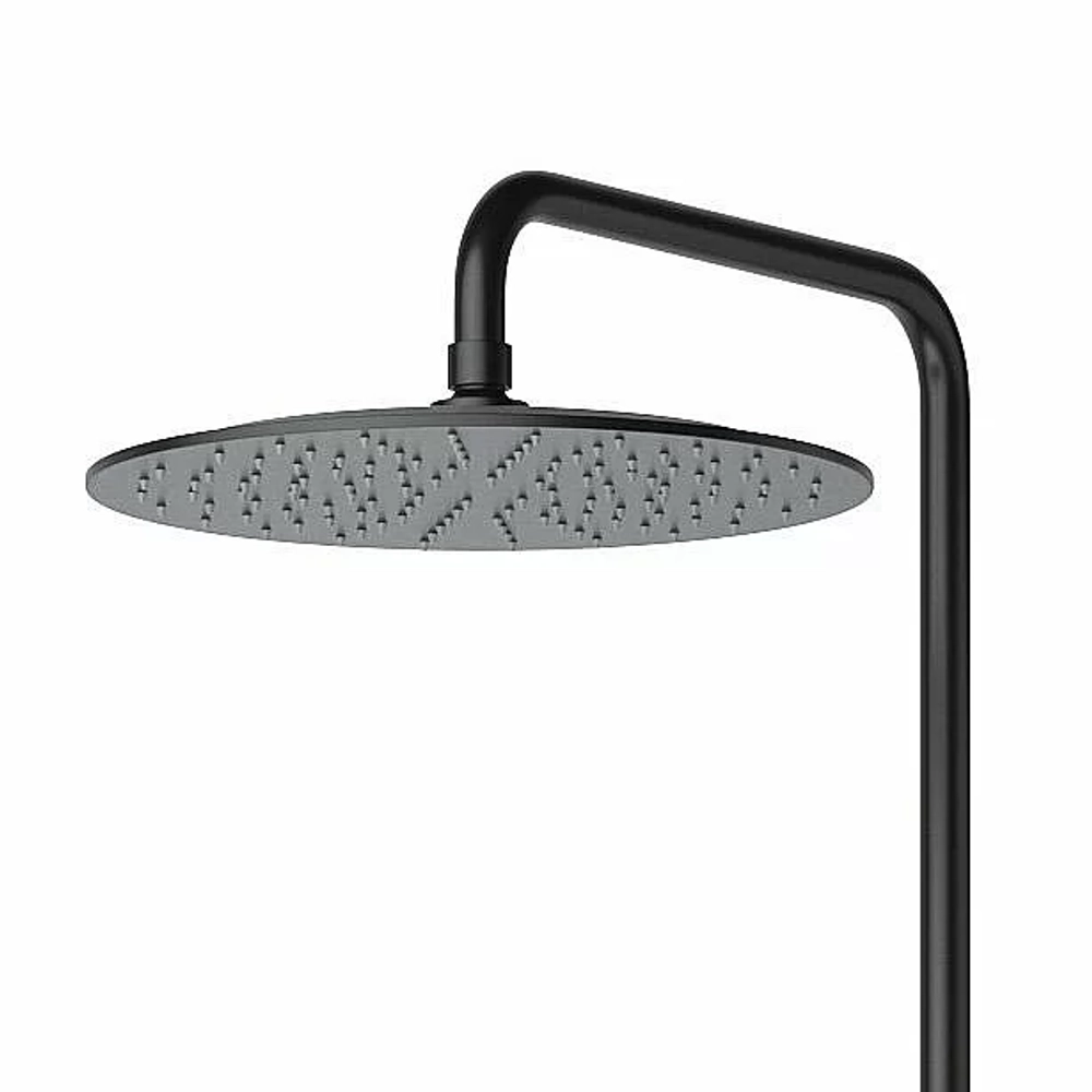 Душевая система Cezares LEAF-CDA-25-L-NOP черная матовая