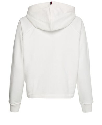Женская Кофта теннисная Tommy Hilfiger Relaxed TH Graphic Hoodie - белый