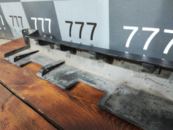 Накладка порога правого Hyundai Creta 1 (GS) 16-21 Б/У Оригинал 87754M0000