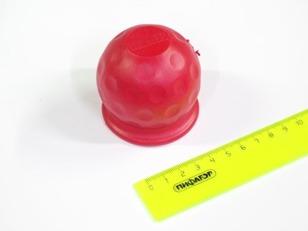Колпачок фаркопа на шар красный (резин.) (VAMER)