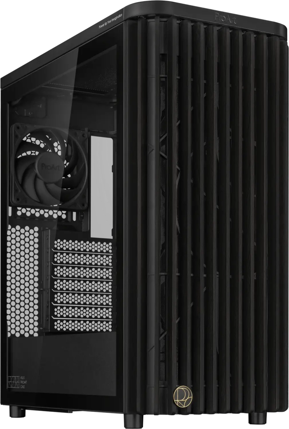 Корпус ASUS PROART PA401 WOOD TG PWM BLACK ATX 90DC00M0-B39000