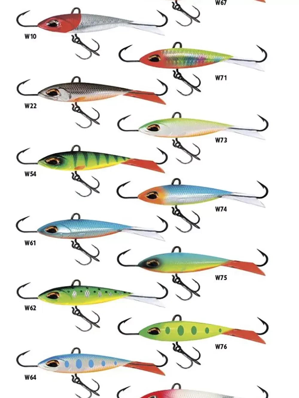 Балансир для зимней рыбалки  Dansa Zander Special 75 мм #W76